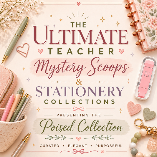 The Poised Teacher Collection (Free Shipping & Packaging Video)